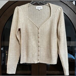 HEARTLOOM - Fine Knit Cardigan - Size Small